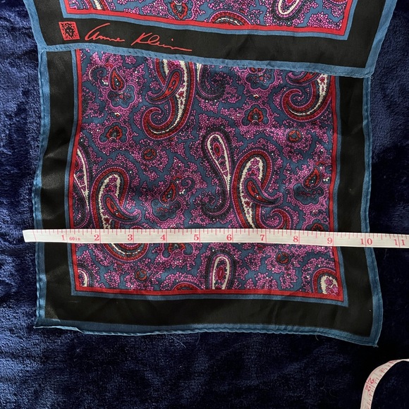 Anne Klein Multicolor Paisley Scarf - Picture 5 of 6